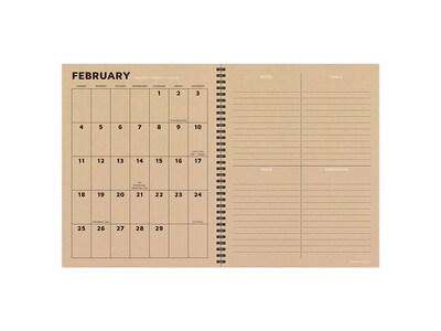 2023-2024 TF Publishing Dotted Circles 9" x 11" Academic Weekly & Monthly Planner, Paperboard Cover, Multicolor (AY24-9704)