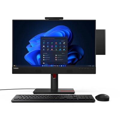 Lenovo ThinkCentre M70q Gen 5 Mini Desktop Computer, Intel Core i5-14500T, 16GB RAM, 512GB SSD, Windows 11 Pro, Mouse & Keyboard