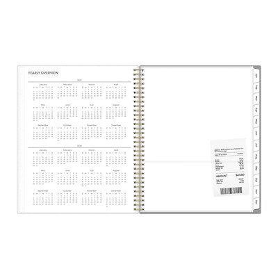 2027 Blue Sky Sophie 8.5" x 11" Calendar Year Weekly & Monthly Planner, Plastic Cover (140087-27)