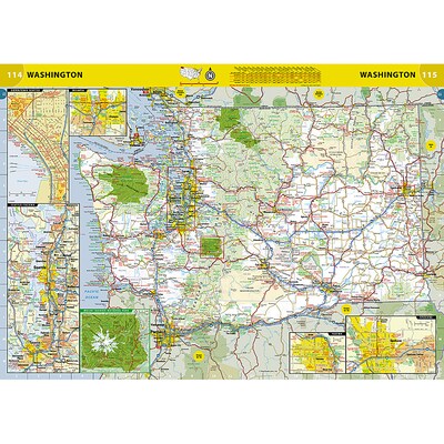 National Geographic Road Atlas 2024: Adventure Edition, United States, Canada, Mexico, 11" x 15" (NGMRD00620166)