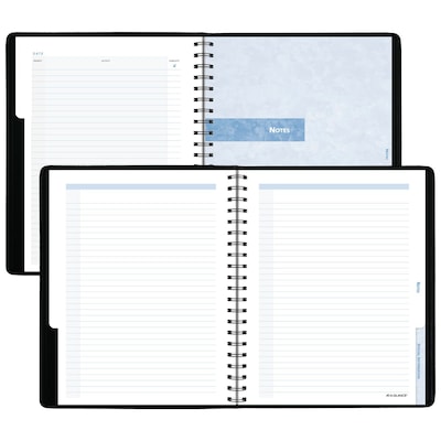 2027 AT-A-GLANCE The Action Planner 6.5" x 8.75" Daily Appointment Book, Faux Leather Cover, Black (70-EP03-05-27)