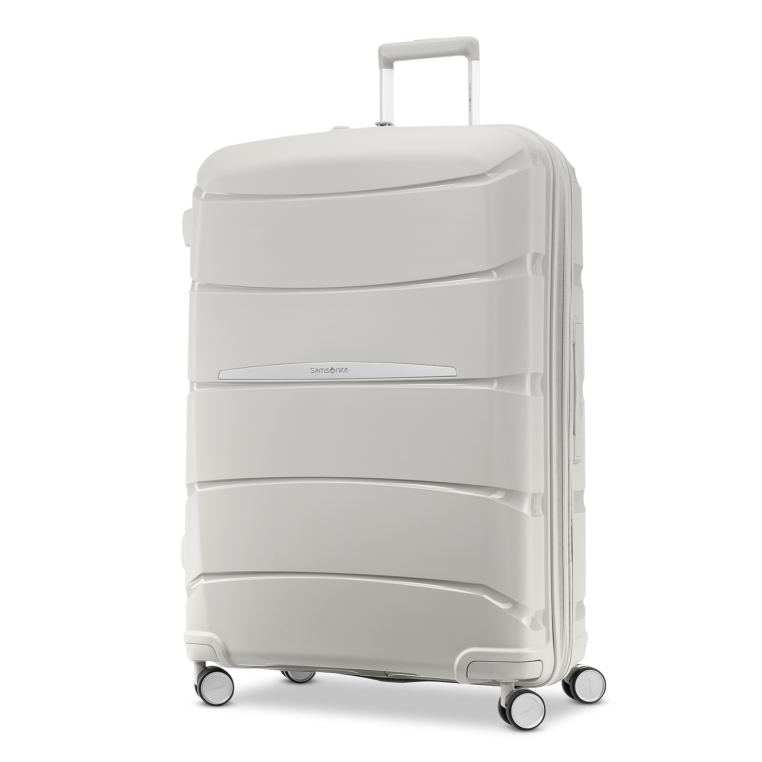 Samsonite Outline Pro 12.5 Hardside Suitcase, 4-Wheeled Spinner, Stone Grey (137395-1830)