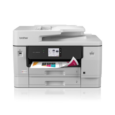 Brother INKvestment MFCJ6960DW Wireless Color Inkjet All-in-One Printer, Best for Home Office