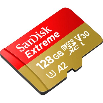 SanDisk Extreme 64GB microSDXC Memory Card with Adapter, Class 10, U3, V30 (SDSQXAH-064G-AN6MA)
