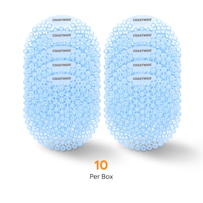 Coastwide Professional Urinal Screen, Linen Scent, 10/Box