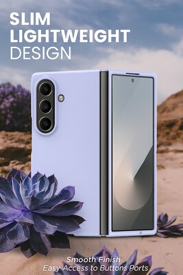 SaharaCase Venture Series Slim Case for Galaxy Z Fold7, Purple Orchid (CP00881)