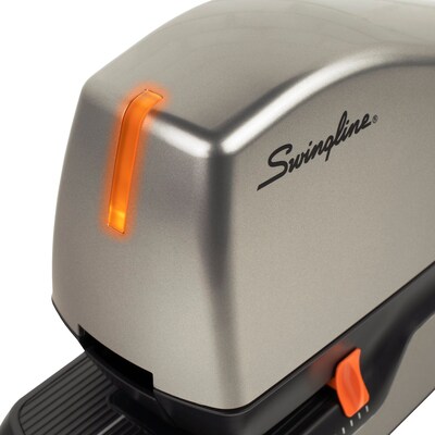 Swingline Optima 60 Electric Desktop Stapler, 60-Sheet Capacity, Staples Included, Gray/Silver (48210)