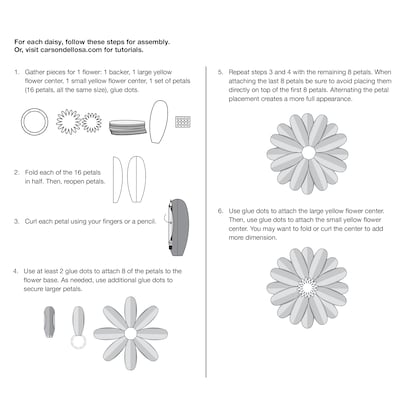Carson Dellosa Happily Ever Elementary Retro Remix Daisies Dimensions Accent, 4/Pack (107011)