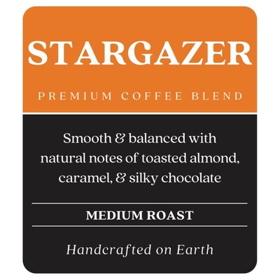 Copper Moon Coffee Stargazer Ground Coffee, Medium Roast, 12 oz. (205337)