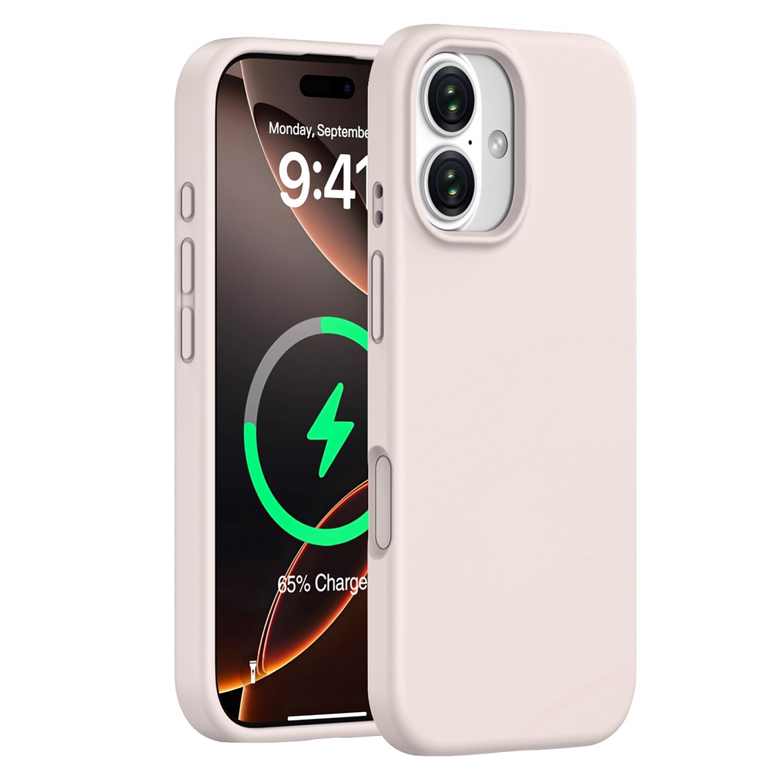SaharaCase Venture Series MagSafe Phone Case for iPhone 17, Shock Absorbing, Desert Rose (CP00921)