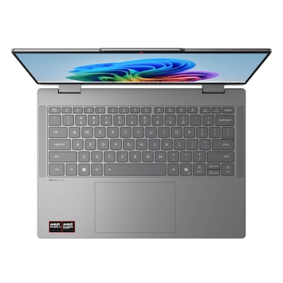 Lenovo IdeaPad 5a 14" Laptop, AMD Ryzen AI 7 445, 16GB RAM, 512GB SSD, Windows 11, Luna Grey, Windows 11 Home