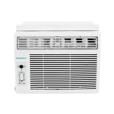 Keystone 115-Volt 6000 BTU Window Air Conditioner with Remote, White (KSTAW06DE)