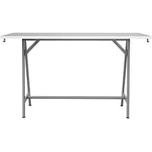 Safco Spark Teaming Table, 24 x 72, Fashion Gray (SPK7224SLFNGY)