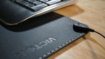 Victor Technology Grounding  27.6" Non-Skid Desk Pad, Black (GDP700)