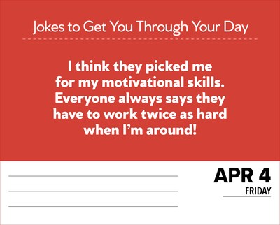 2025 Willow Creek Office Lingo 6.2" x 5.4" Day-to-Day Calendar (40973)