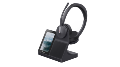 Yealink WH64 Workstation Bluetooth Dual Phone & Computer On Ear Headset, USB-A/USB-C, UC Certified (1208736)