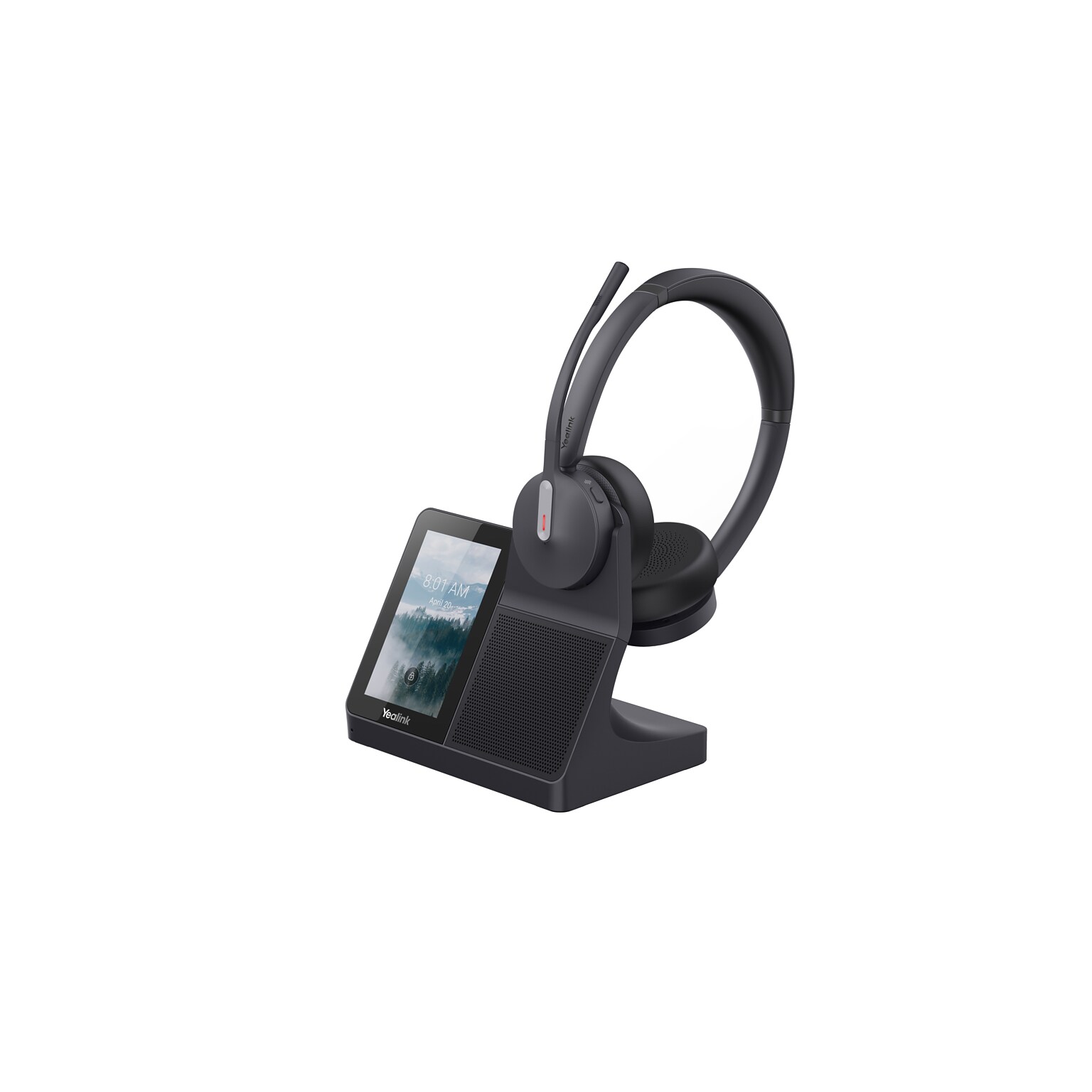 Yealink WH64 Workstation Bluetooth Dual Phone & Computer On Ear Headset, USB-A/USB-C, UC Certified (1208736)