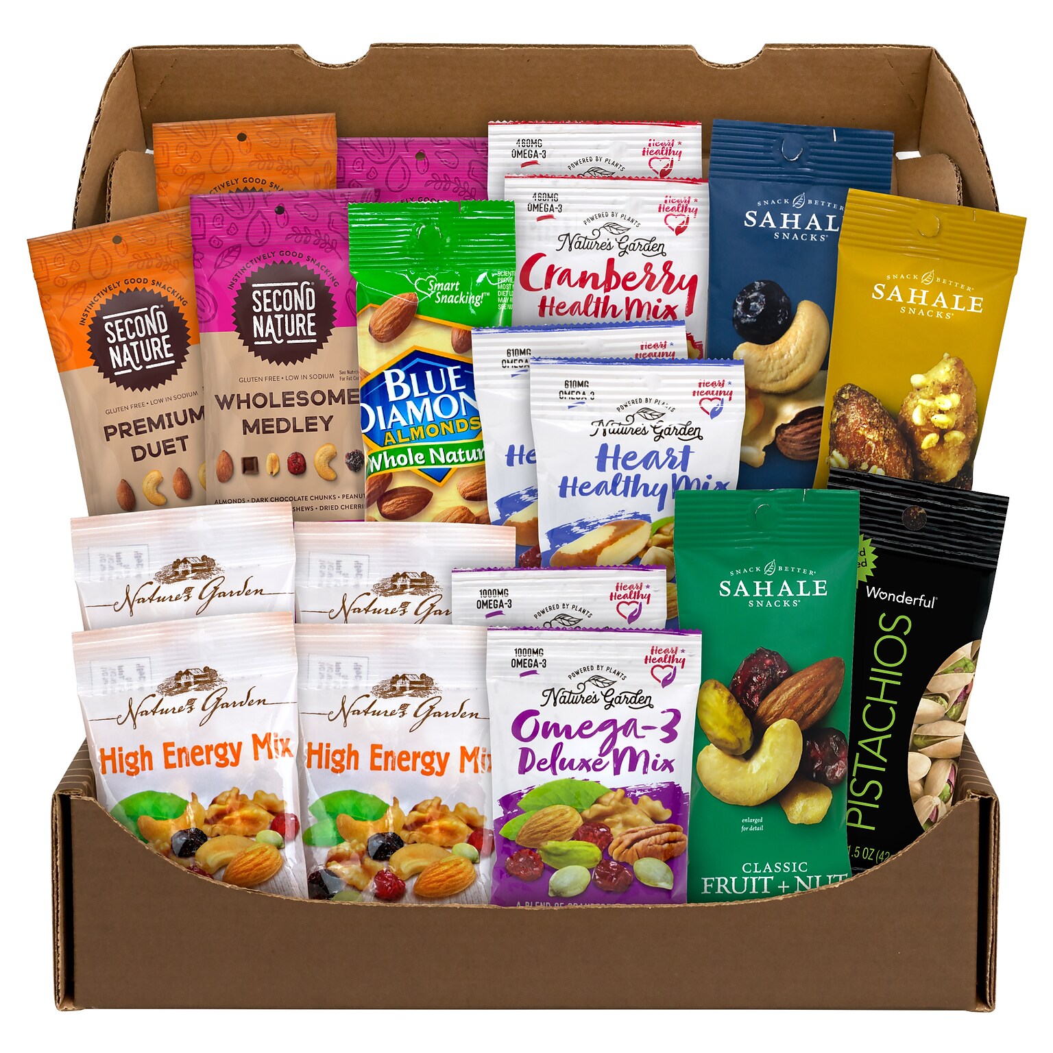 Break Box Healthy Mixed Nuts Snack Box, 19/Box (700-00046)