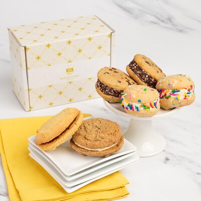6PC Deluxe Sandwich Cookie Gift by Bake Me A Wish!