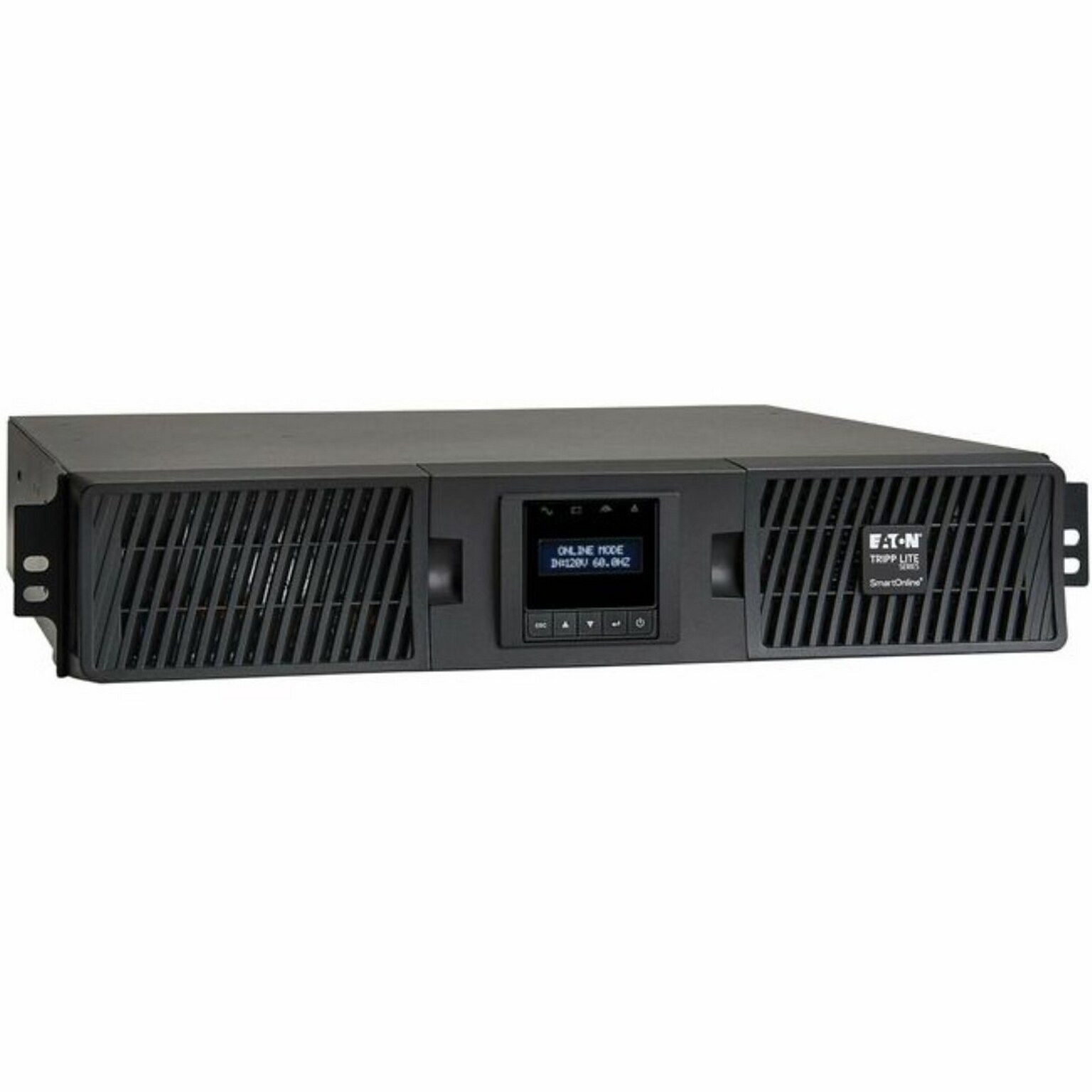 Eaton Tripp Lite SmartOnline 3000VA On-Line UPS, 7-Outlet, Black (SU3000RTXLCD2UN)