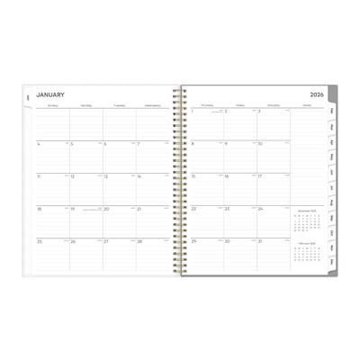 2026 Blue Sky Sophie 8.5" x 11"  Weekly & Monthly Planner, Plastic Cover, Multicolored (140087-26)