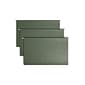 Smead Heavy Duty TUFF Recycled Hanging File Folder, 3-Tab Tab, Legal Size, Standard Green, 20/Box (64136)