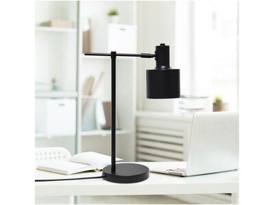 Lalia Home Studio Loft Table Lamp, Matte Black (LHT-4001-BK)