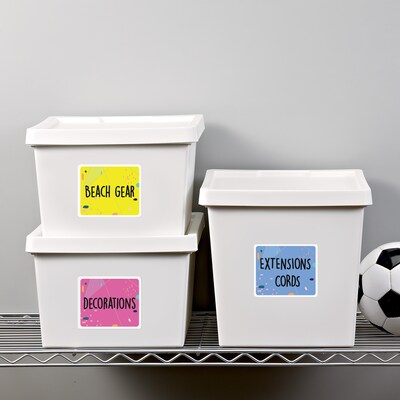 Avery TrueBlock Laser Shipping Labels, 3-1/3" x 4", White, 600 Labels/Box (5164)