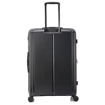 DUKAP Airley 29.92" Hardside Suitcase, 4-Wheeled Spinner, TSA Checkpoint Friendly, Black (DKAIR00L-BLK)