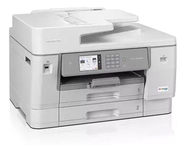 Brother INKvestment Tank MFC-J6955DW Wireless Color Inkjet Printer, All-In-One Supertank, Print, Scan, Copy, Fax