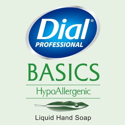 Dial Professional Basics Liquid Hand Soap with Aloe, Floral Scent, 11 oz. (1700035488)
