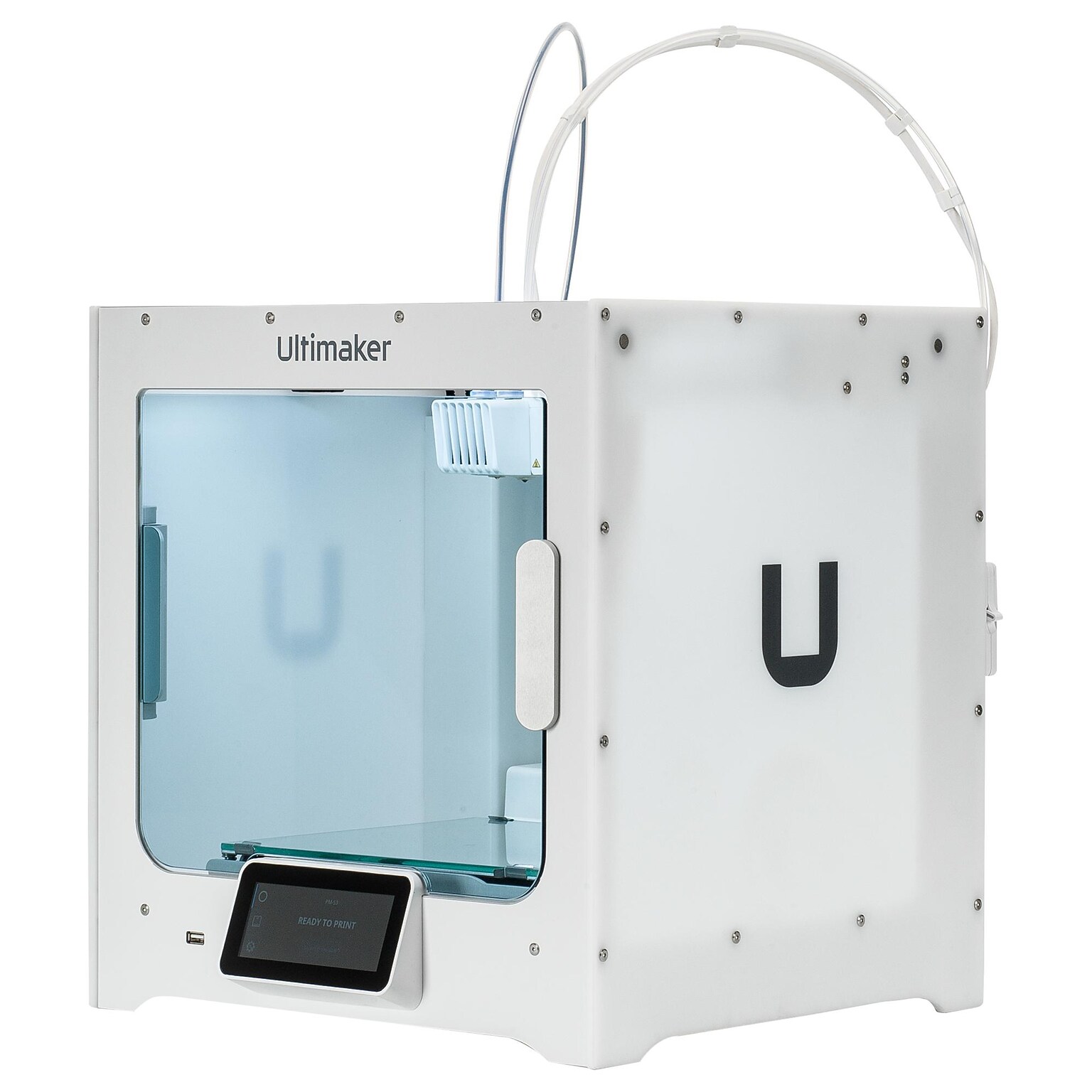 Ultima MakerBot UltiMaker S3 Wireless 3D Printer, 2 Extruders, White (216932)