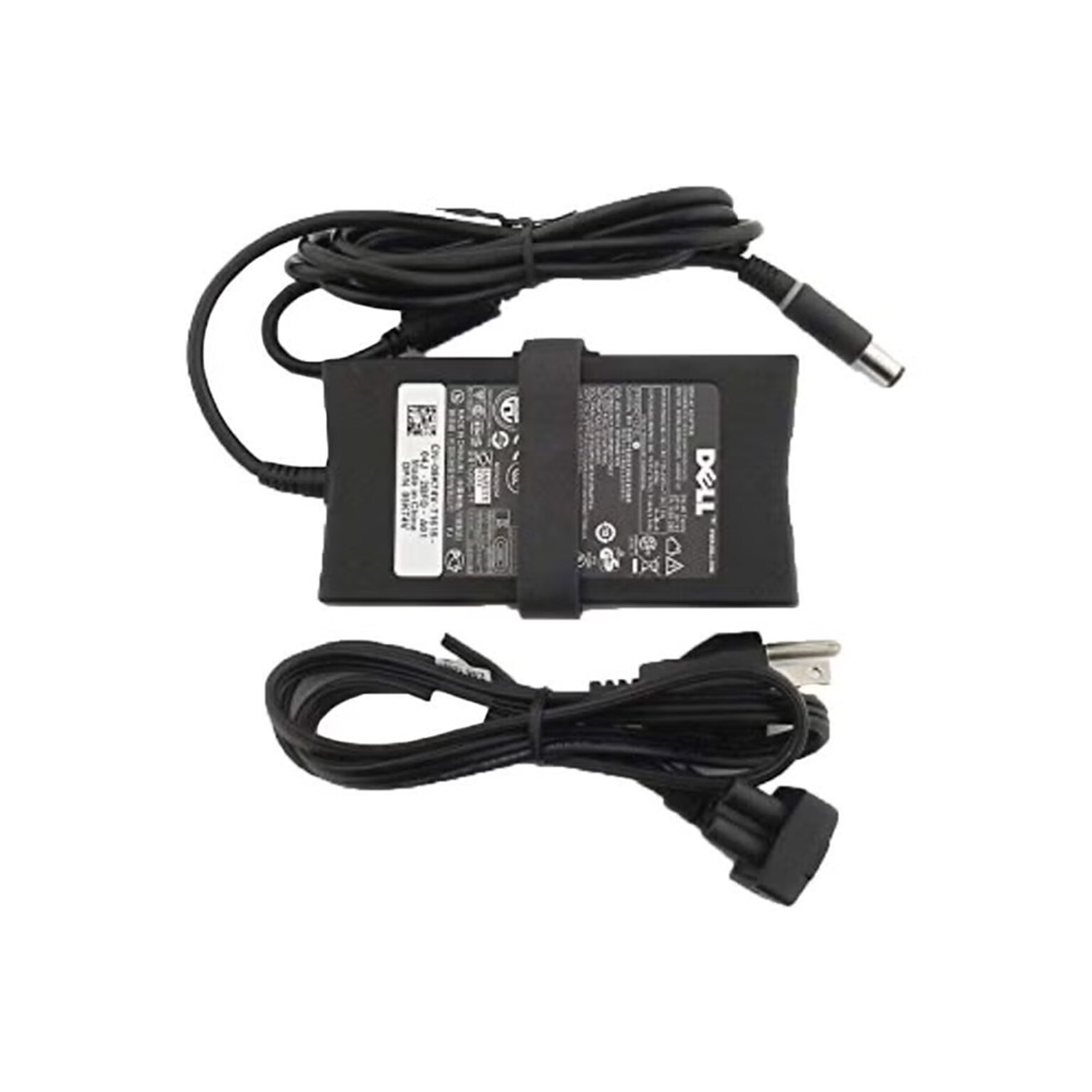 Dell 65W AC Adapter for Dell Inspiron 14, latitude E4300 Laptop, Black (8TD1Y)