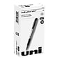 uni-ball 207 Impact Gel Pens, Bold Point, Black Ink, 12/Pack (65800)