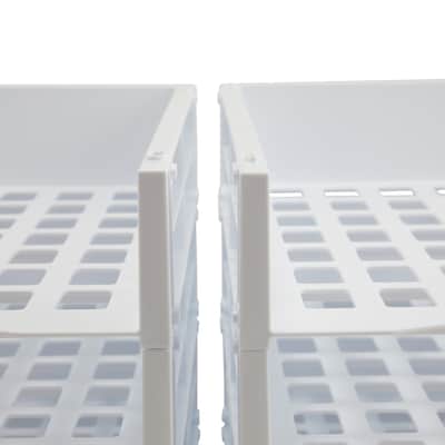 Thinkspace Literature organizer 8-Compartment Literature Organizers, 21" x 12.25", White (39444)