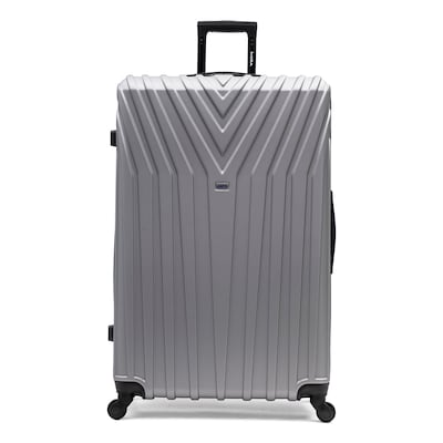 InUSA Vasty 33.86" Hardside Suitcase, 4-Wheeled Spinner, TSA Checkpoint Friendly, Pink (IUVAS00XL-PNK)