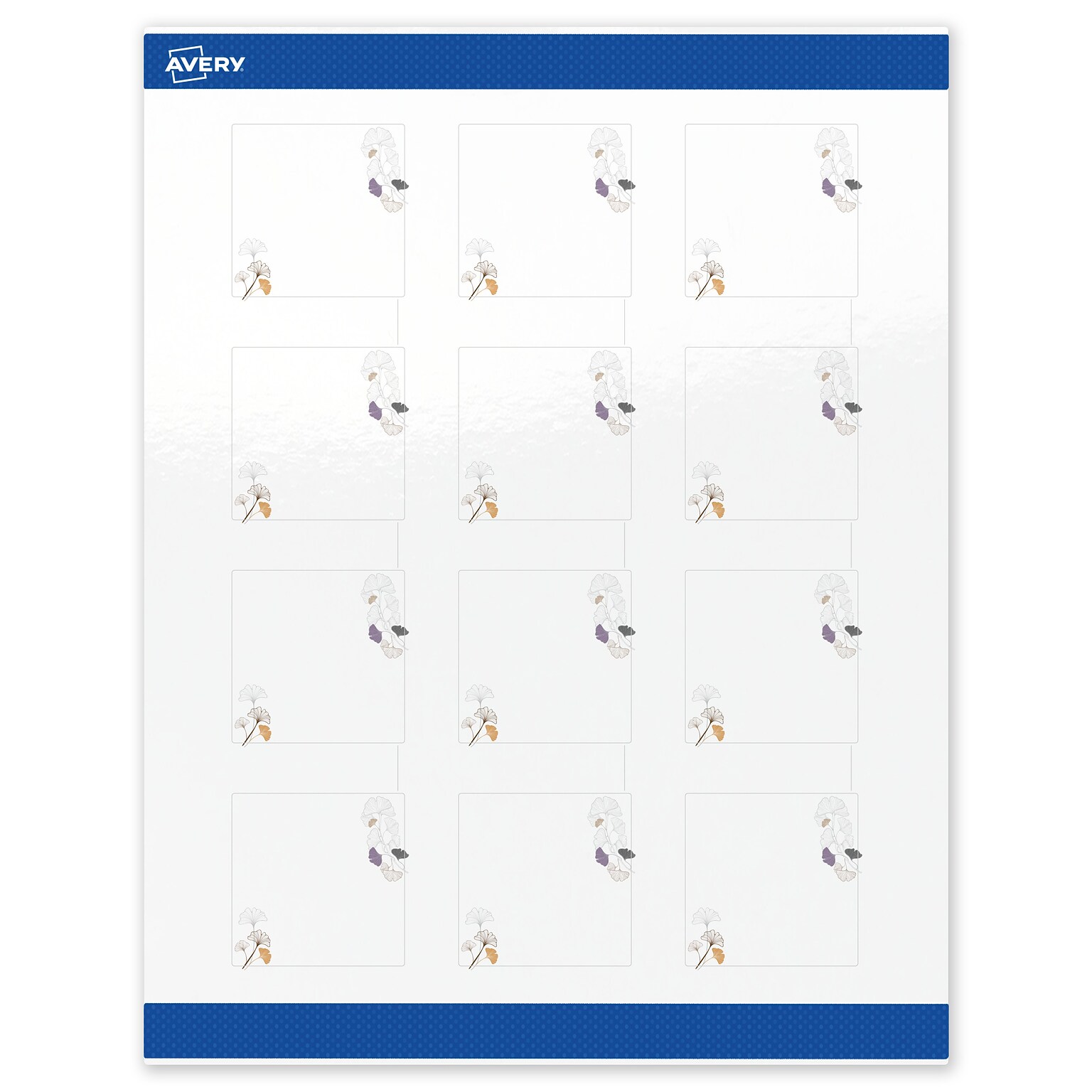 Avery Laser/Inkjet Square Multipurpose Labels, 2 x 2, White, 120/Pack (S00-F44)