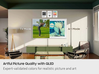 Samsung The Frame LS Series 43" QLED 4K AI Enabled TV (QN43LS03FAFXZA)