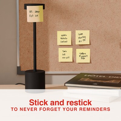 Staples Ultra Sticky Notes, 1 7/8" x 1 7/8", Sunshine Collection, 100 Sheets/Pad, 12 Pads/Pack (ST62879)