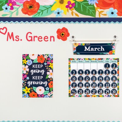 Teacher Created Resources Wildflowers Positive Posters, Set of 4 (TCR2088705)
