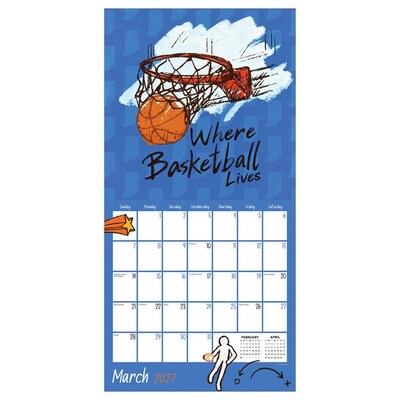 2027 TF Publishing Home: Indiana 12 x 12 Monthly Wall Calendar, Multicolored (27-1129)