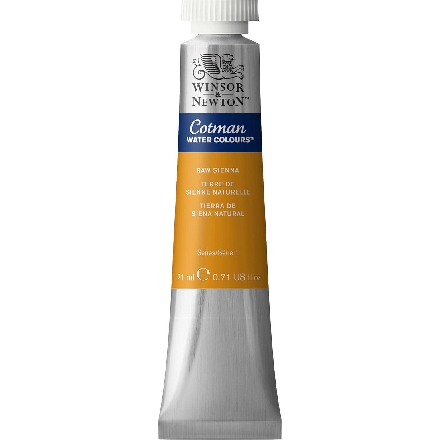 Winsor & Newton Watercolor Paint Tube, Raw Sienna (WNX0308552)