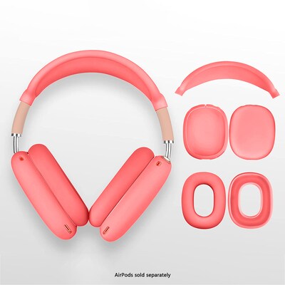 SaharaCase Silicone Combo Kit Case for AirPods Max, Orange (HP00186)