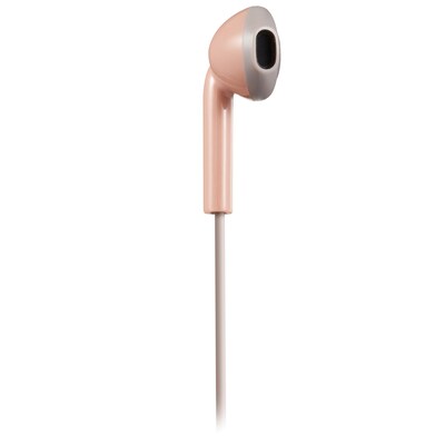 JVC Retro Earbuds with Microphone, Pink (HAF19MPT)