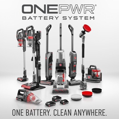 Hoover ONEPWR Emerge Complete with All-Terrain Dual Brush Roll Nozzle Cordless Stick Vacuum, Bagless, Black (BH53654VE)