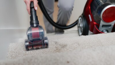 Atrix Vortex Red Canister Vacuum, Bagless, Red (VR25BCV)