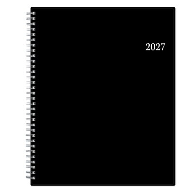 2027 Blue Sky Enterprise 8.5 x 11 Calendar Year Weekly & Monthly Planner, Plastic Cover (111288-27)