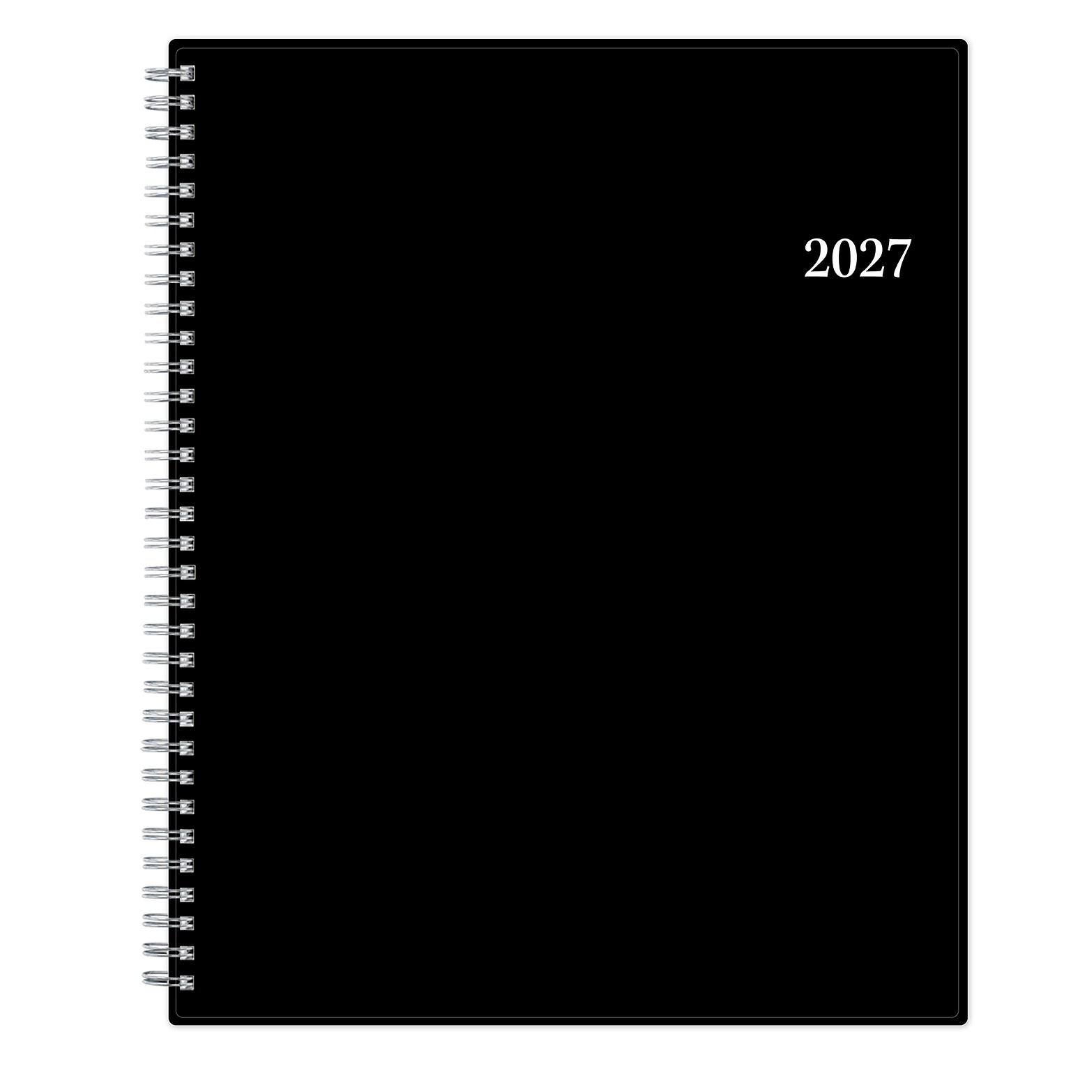 2027 Blue Sky Enterprise 8.5 x 11 Calendar Year Weekly & Monthly Planner, Plastic Cover (111288-27)