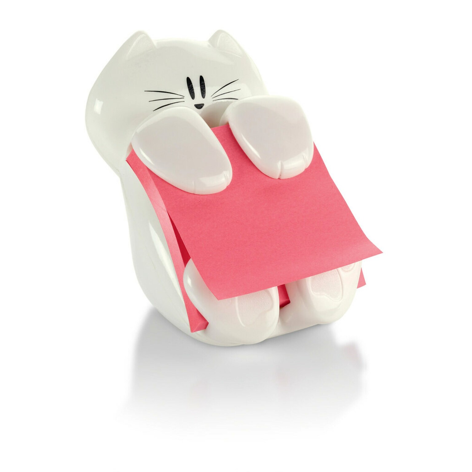 Post-it Cat Pop-Up Dispenser for 3 x 3 Notes, White (CAT-330)