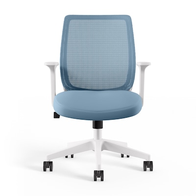 Union & Scale™ Essentials Ergonomic Fabric Task Chair, Seafoam (UN60409)